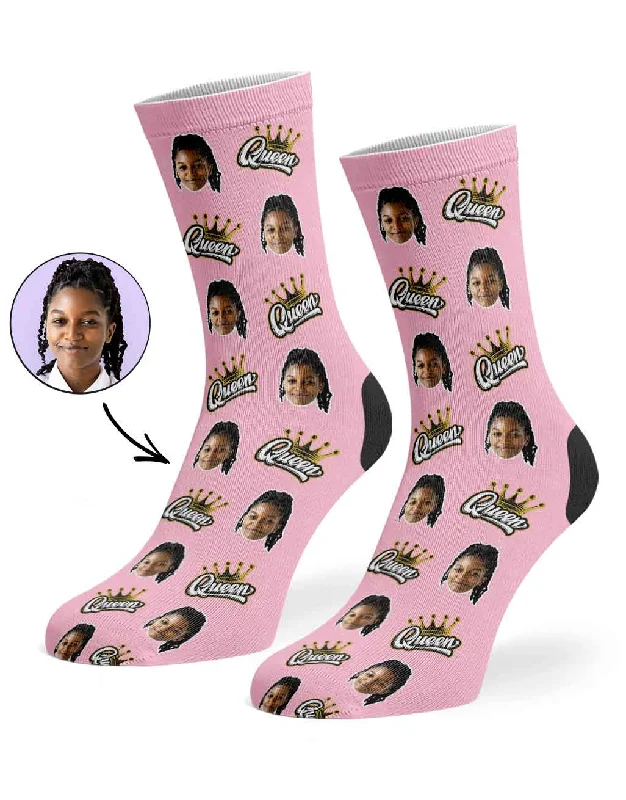 sock offers vintage -  Queen Face Socks