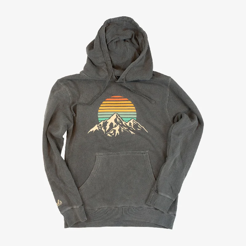 sock refunds vintage -  Retro Mountains Hoodie