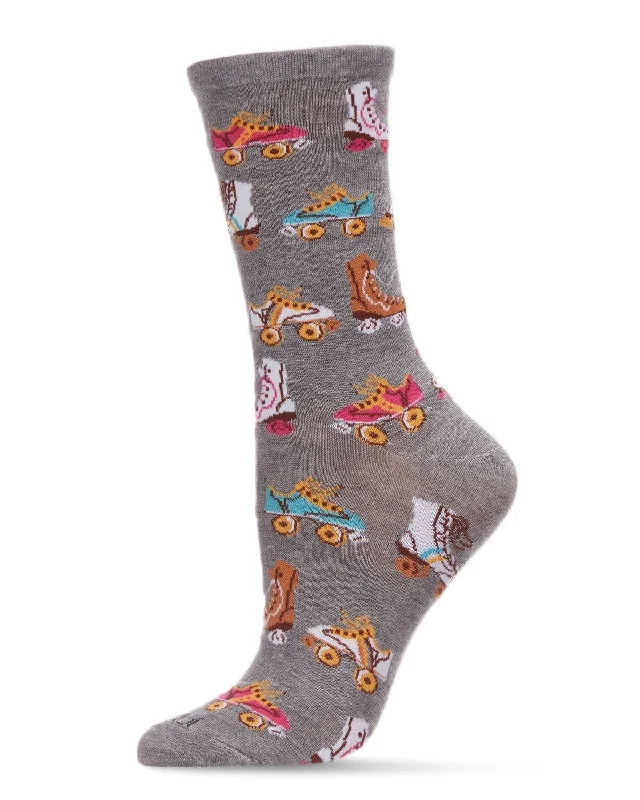 sock deals organic -  Memoi Roller Party Bamboo Crew