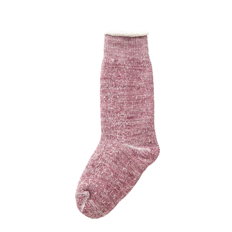 sock availability minimalist -  RoToTo Double Face Socks Grape