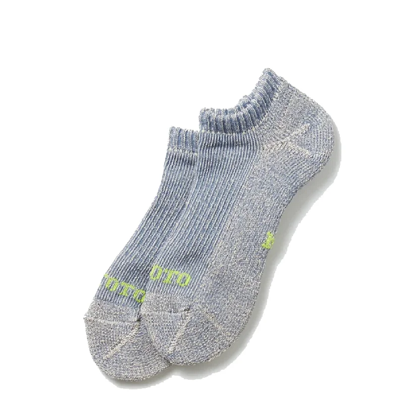 sock colors vintage -  Rototo Hemp Pile Sock Blue