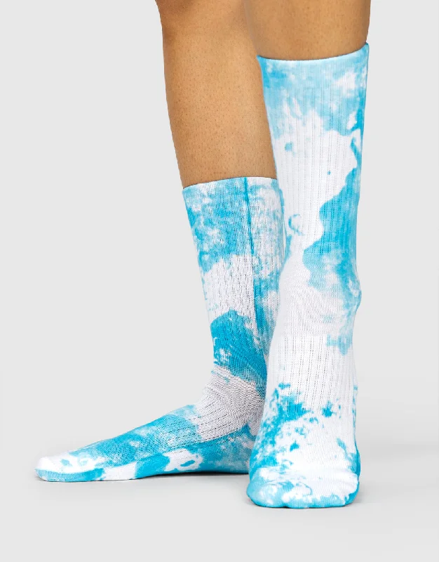 sock collections minimalist -  Sky Tie Dye Socks