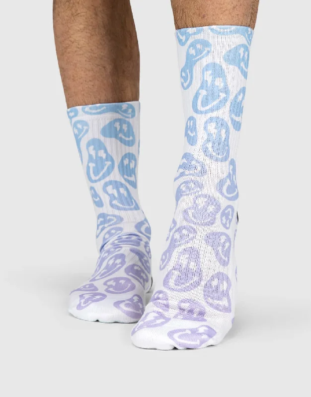 sock reviews minimalist -  Multi Smiley Socks