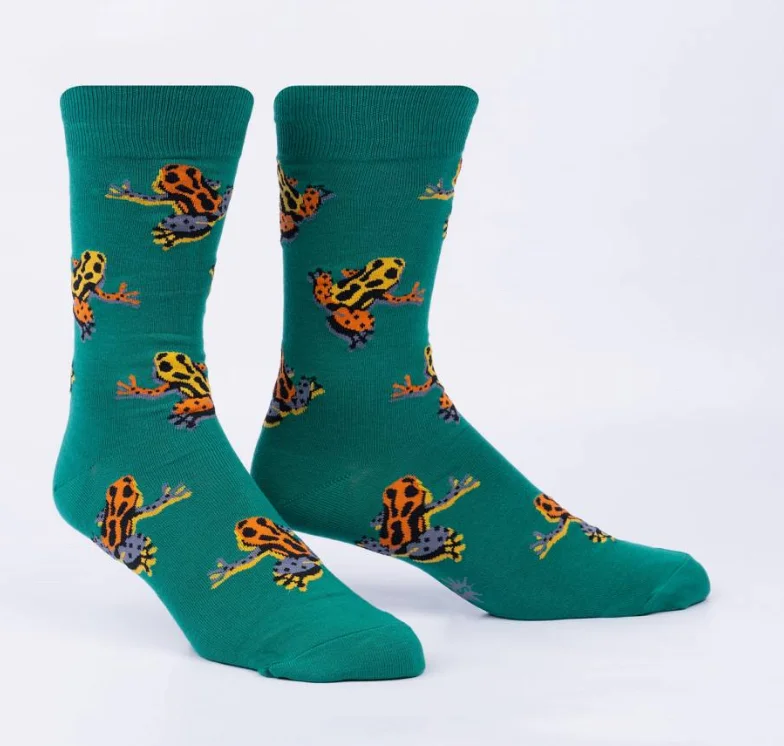 sock reviews bold -  Sock it to Me/Men's Crew: Poison Dart Frog