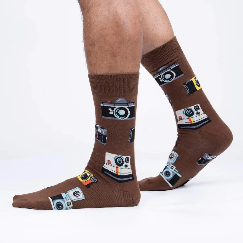 sock fashion organic -  Sock It To Me Strike a Pose men's socks