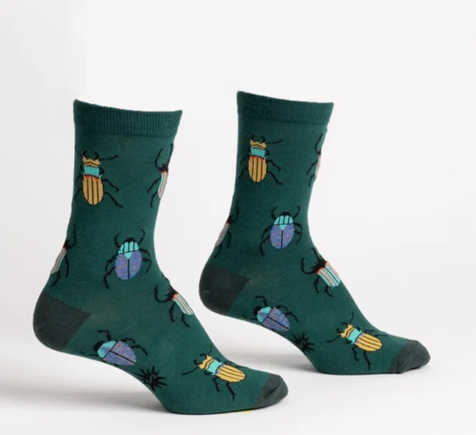 sock collections bold -  Sock it to Me/Women's Crew: Beetle-Mania!