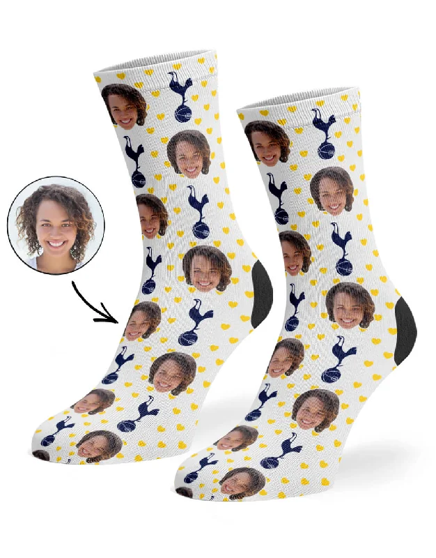 sock quality bold -  Spurs Hearts Socks