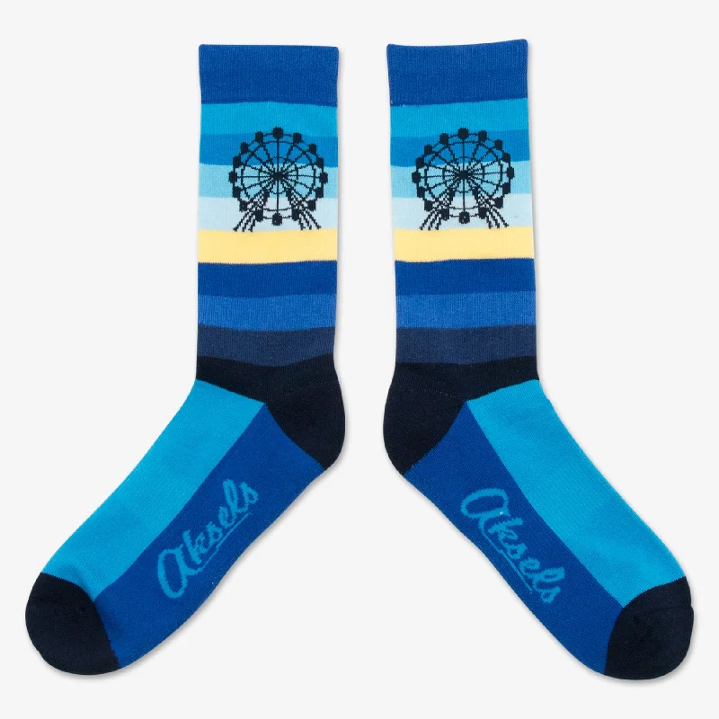 sock refunds bold -  Striped New Jersey Socks