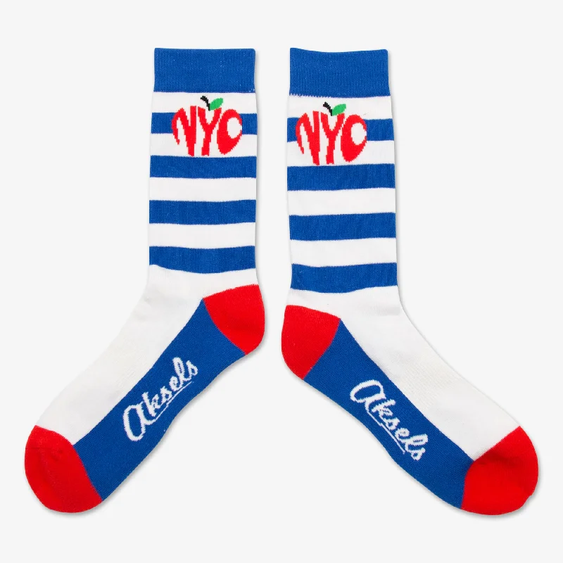 sock deals vintage -  Striped NYC Socks