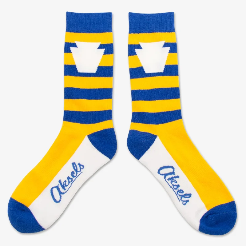 sock variety bold -  Striped Pennsylvania Keystone Socks