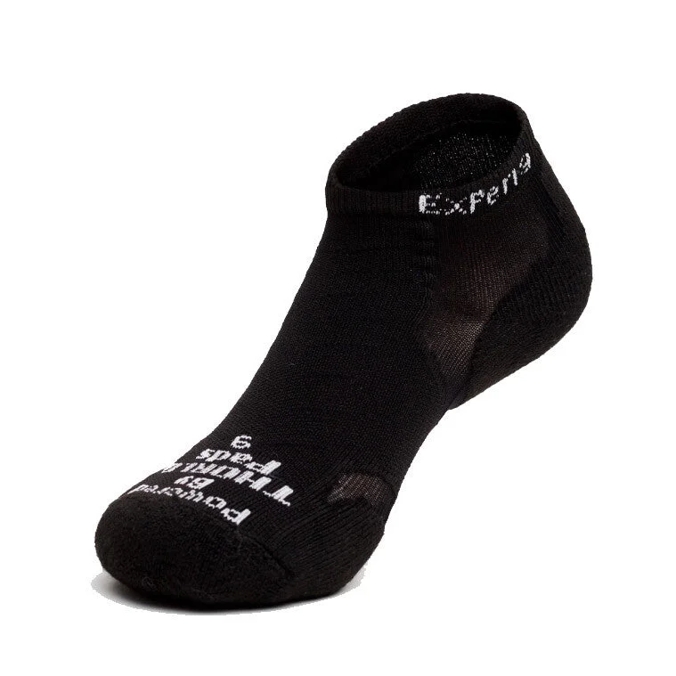 sock promotions bold -  Thorlo Experia TECHFIT Light Cushion Low-Cut Socks Black On Black