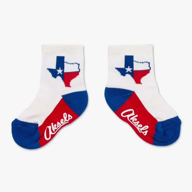 sock sizes organic -  Toddler Texas Socks