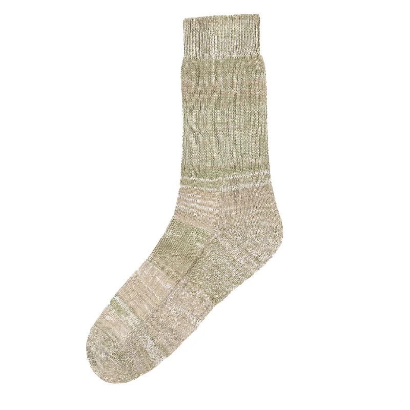 sock returns vintage -  Uskees 4006 Organic Cotton Sock Khaki Mix