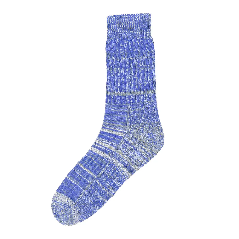 sock shipping vintage -  Uskees 4006 Organic Cotton Sock Ultra Blue Mix