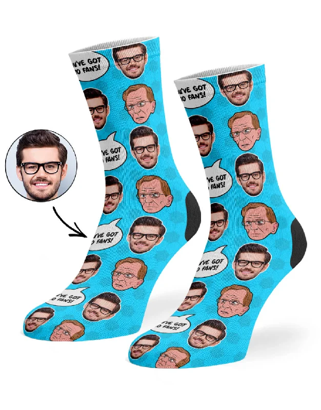 sock selection vintage -  Wealdstone Raider - You've Got No Fans! Socks