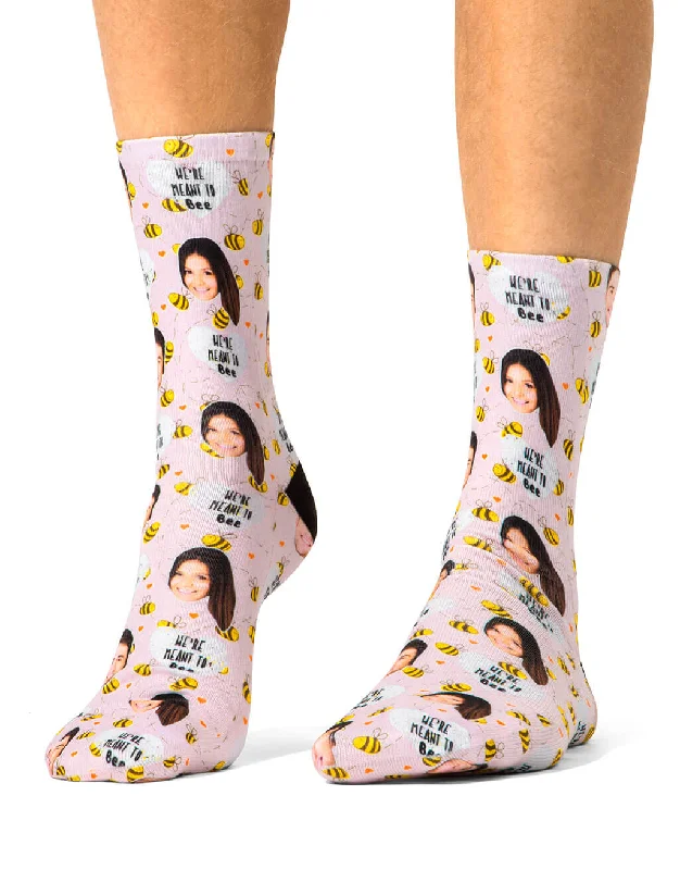 sock delivery bold -  We're Meant To Bee Socks