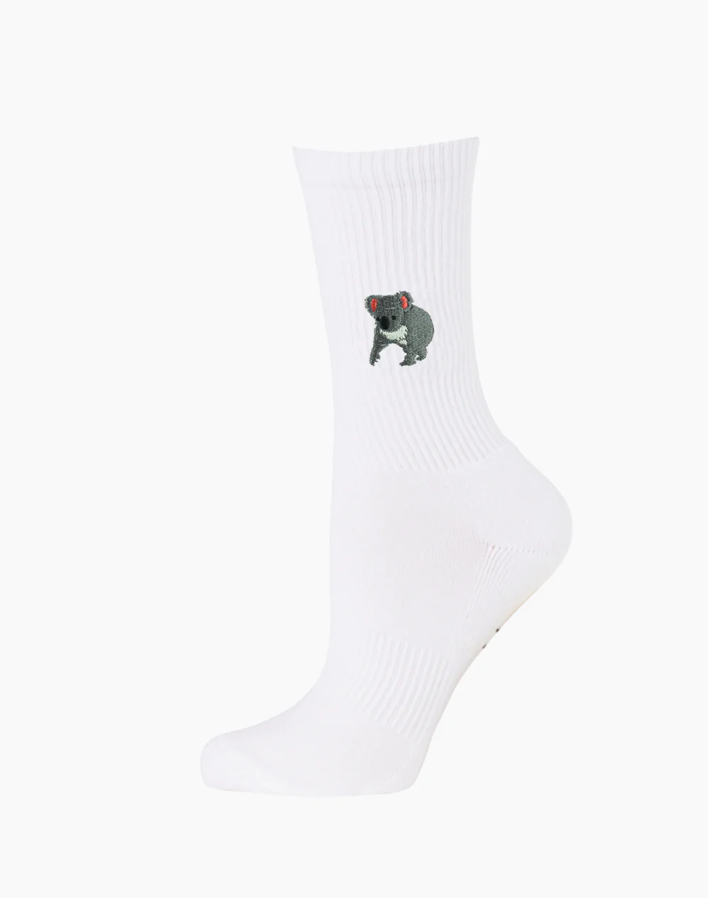 sock shipping minimalist -  Koala Zoo Conservation Women's Bamboo Crew Socks