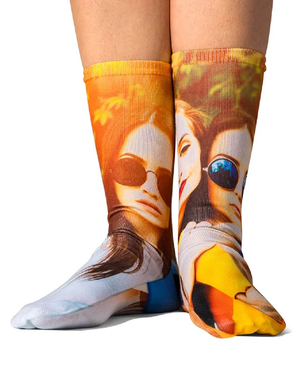 sock uses bold -  Your Photo on Socks