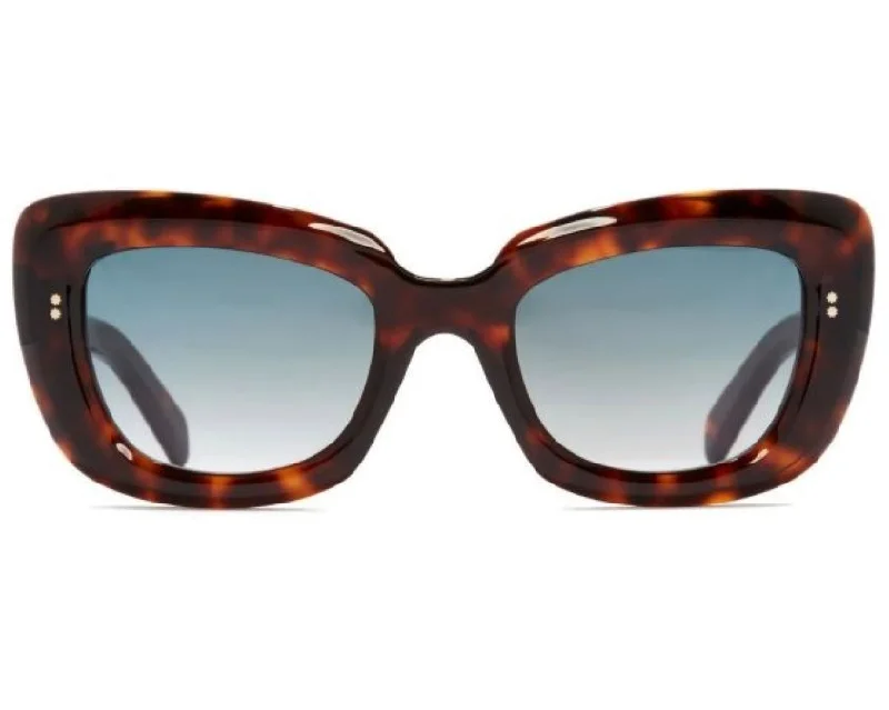 sunglasses with frosty scores -  CUTLER AND GROSS CGSN9797 CAT EYE SUNGLASSES