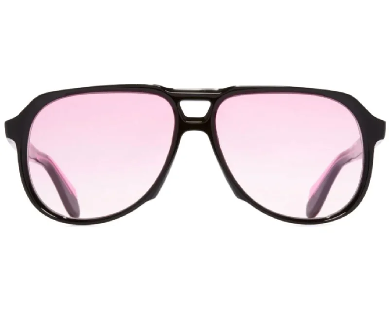 sunglasses with icy lines -  CUTLER & GROSS CGSN9782 AVIATOR SUNGLASSES