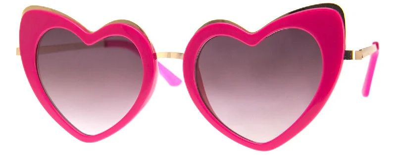 sunglasses with icy drifts -  Heart-Throb Glasses