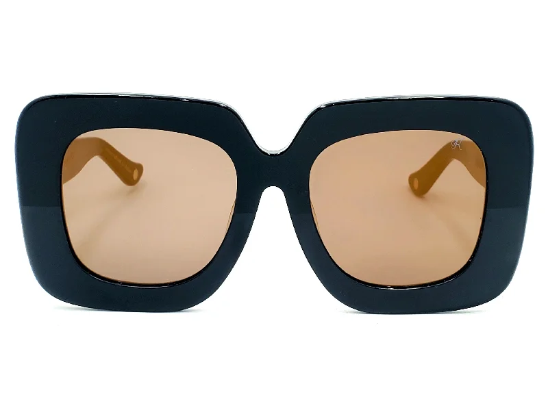 sunglasses for winter tears -  KAZOKU LUNETTES BRAZEN OVERSIZED SQUARE SUNGLASSES