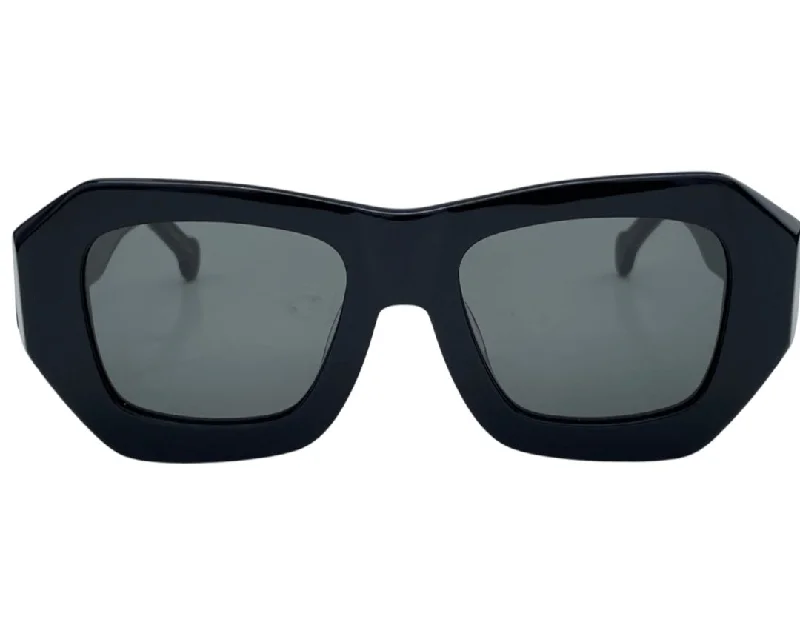 sunglasses for winter gatherings -  Kazoku Lunettes Rebel Square SUNGLASSES