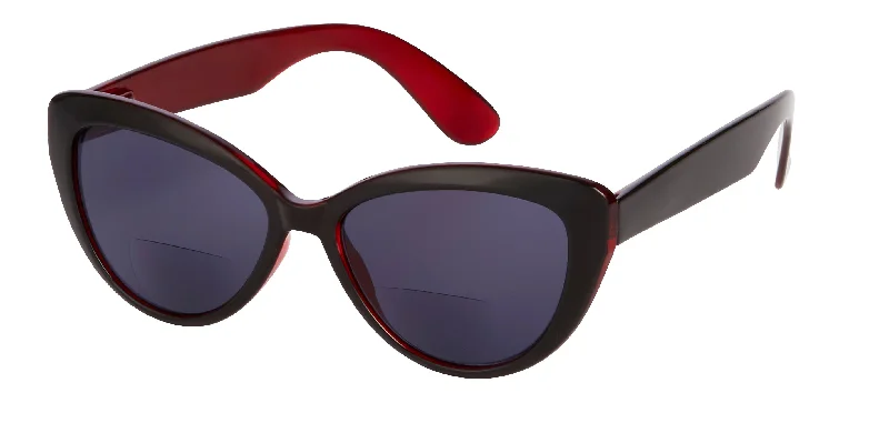 sunglasses with frosty bands -  Olympia Bifocal Sunglasses