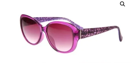 sunglasses with frosty flocks -  RUNWAY SUNWEAR 649 PURPLE