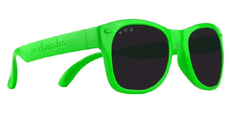 sunglasses with frosty slips -  Roshambobaby Slimer Bright Green Adult Shades