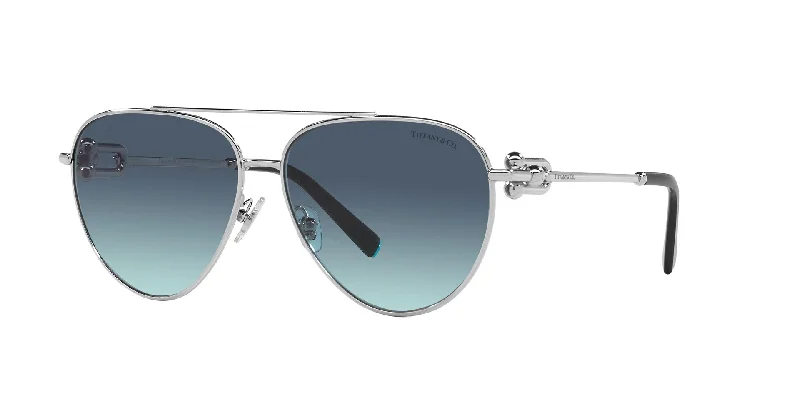 sunglasses with frosty ripples -  Tiffany TF3092