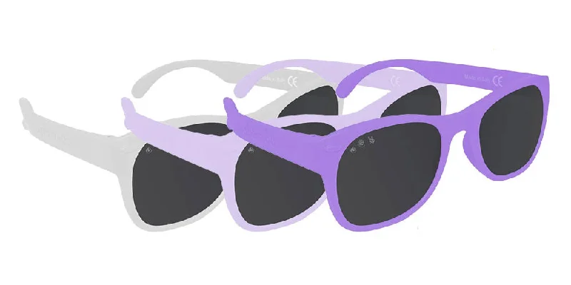 sunglasses for snowy freeways -  Roshambobaby Wonka Color Changing Purple Toddler Shades